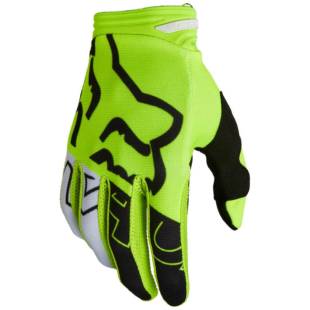 FOX, FOX 180 SKEW GLOVES [FLO YELLOW] XL