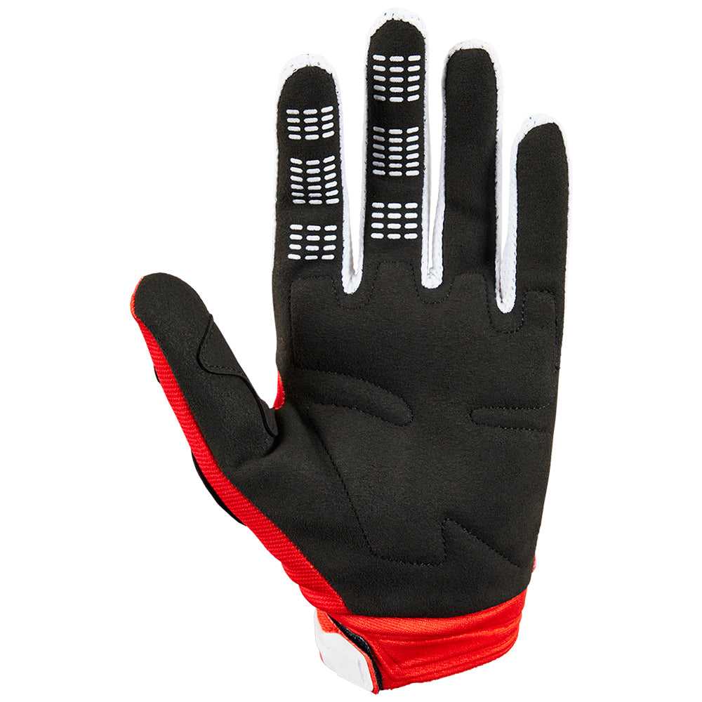 FOX, FOX 180 TOXSYK GLOVES [FLO RED]