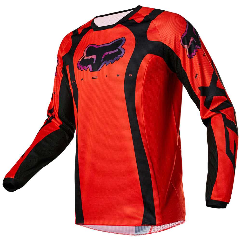 FOX, FOX 180 VENZ JERSEY [FLO RED]