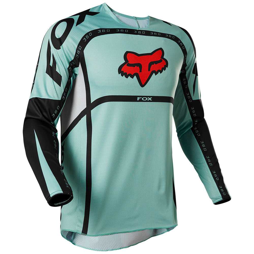 FOX, FOX 360 DVIDE JERSEY [JADE]