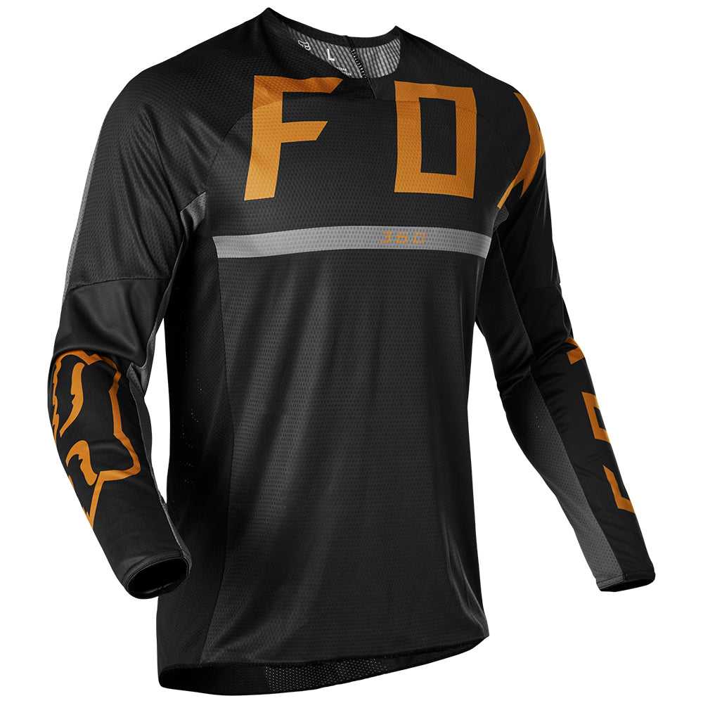 FOX, FOX 360 MERZ JERSEY [BLACK]