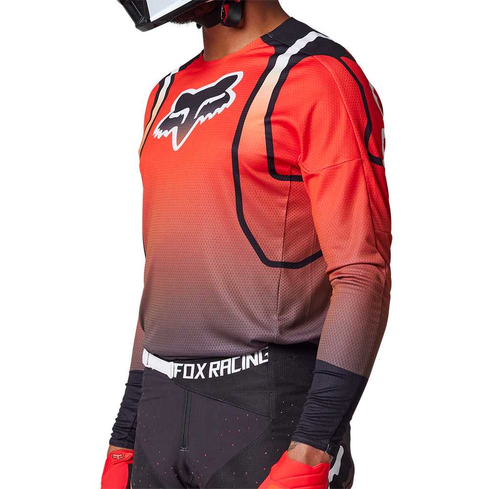 FOX, FOX 360 VIZEN JERSEY [FLO RED]