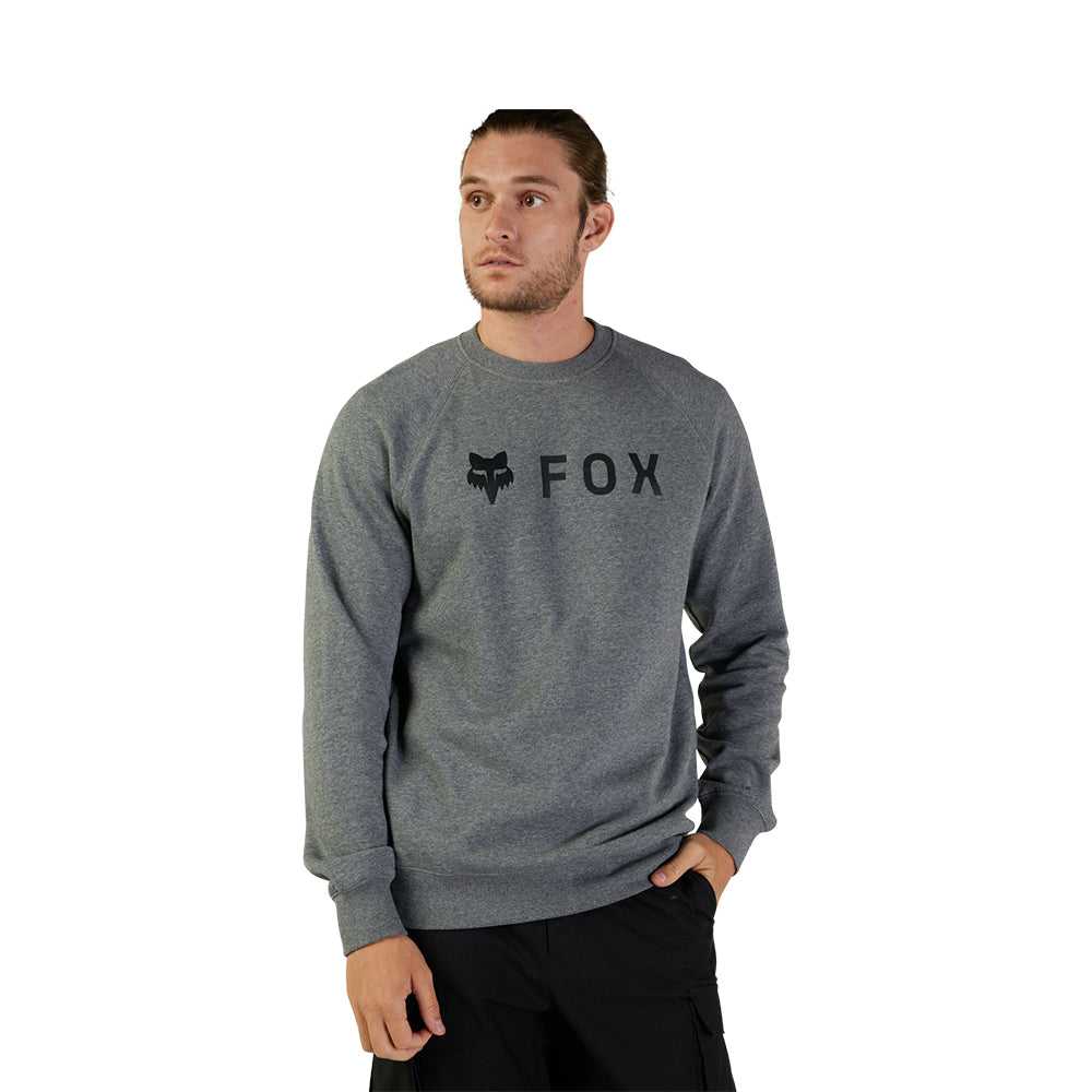 FOX, FOX ABSOLUTE FLEECE CREW [HEATHER GRAPHITE]