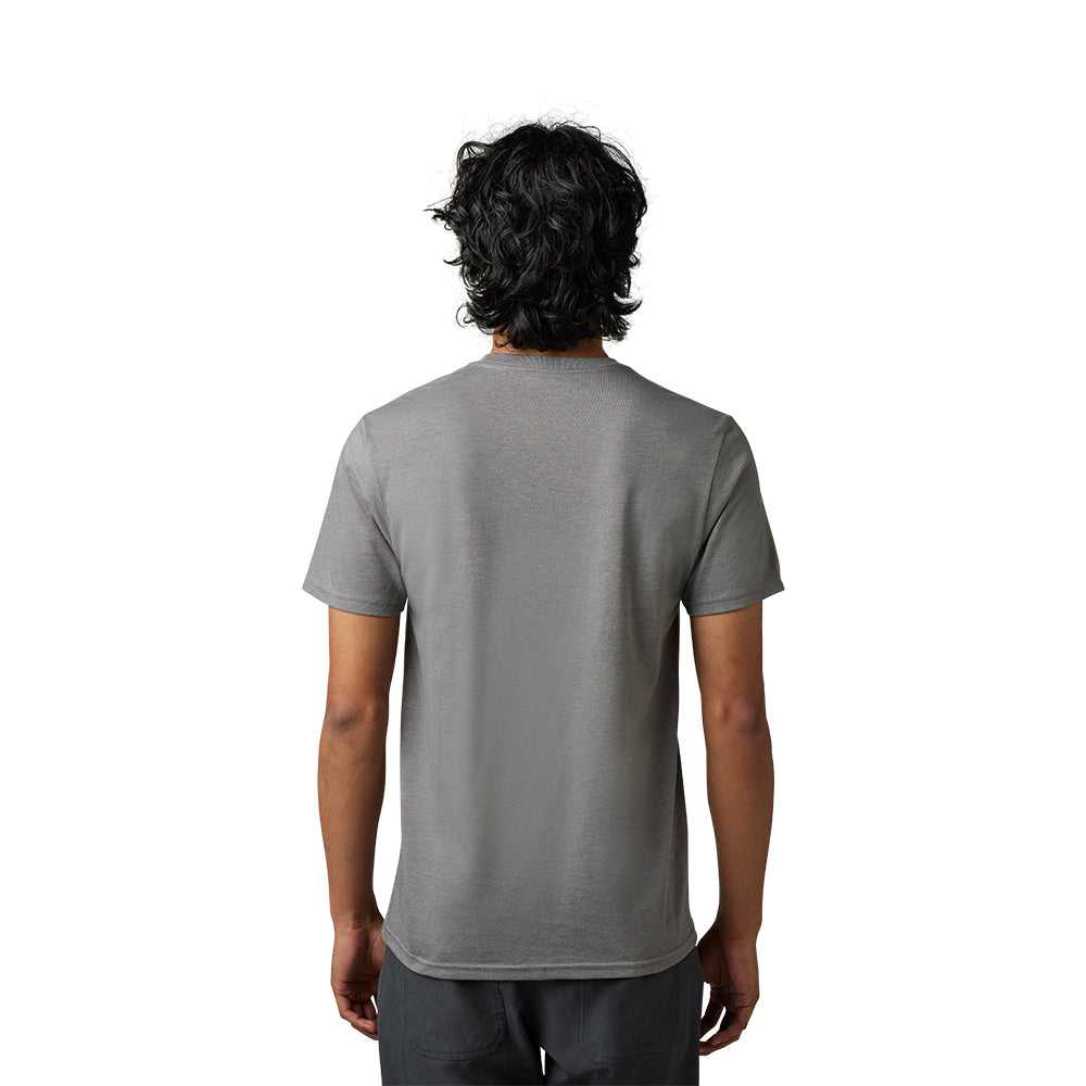 FOX, FOX ABSOLUTE SS PREMIUM TEE [HEATHER GRAPHITE]