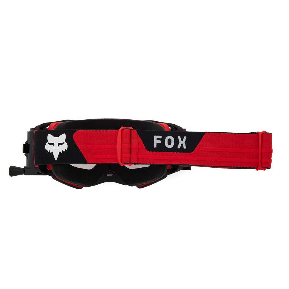 FOX, FOX AIRSPACE ROLLOFF GOGGLES [FLO RED]