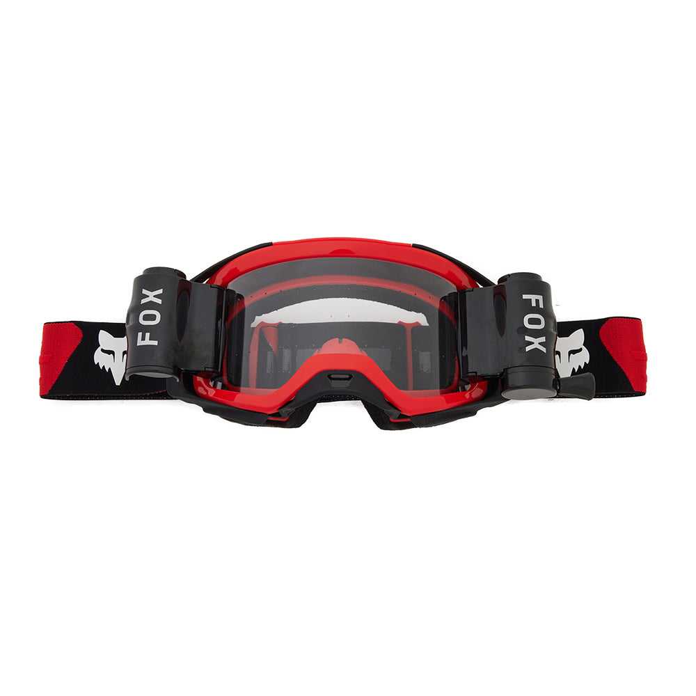 FOX, FOX AIRSPACE ROLLOFF GOGGLES [FLO RED]