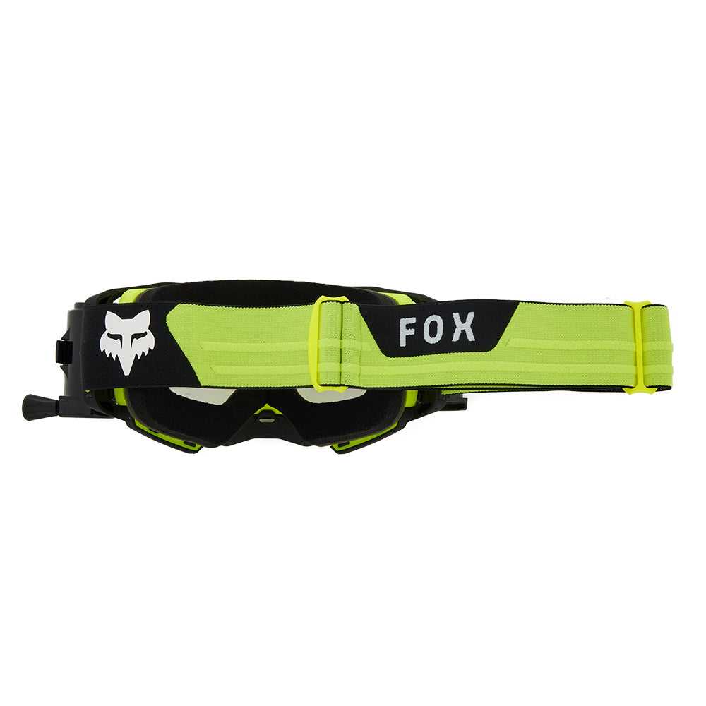 FOX, FOX AIRSPACE ROLLOFF GOGGLES [FLO YELLOW]