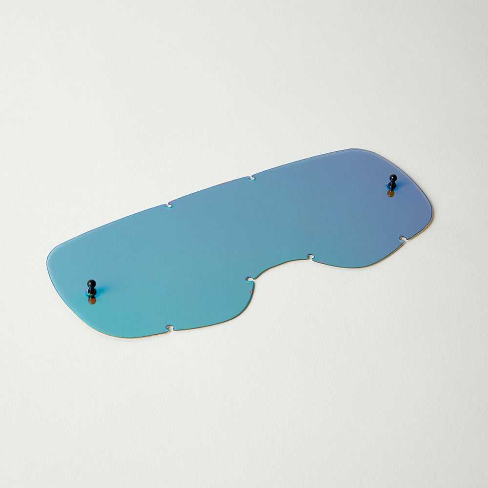 FOX, FOX AIRSPACE/MAIN VLS MIRRORED LEXAN LENS [GREEN] OS