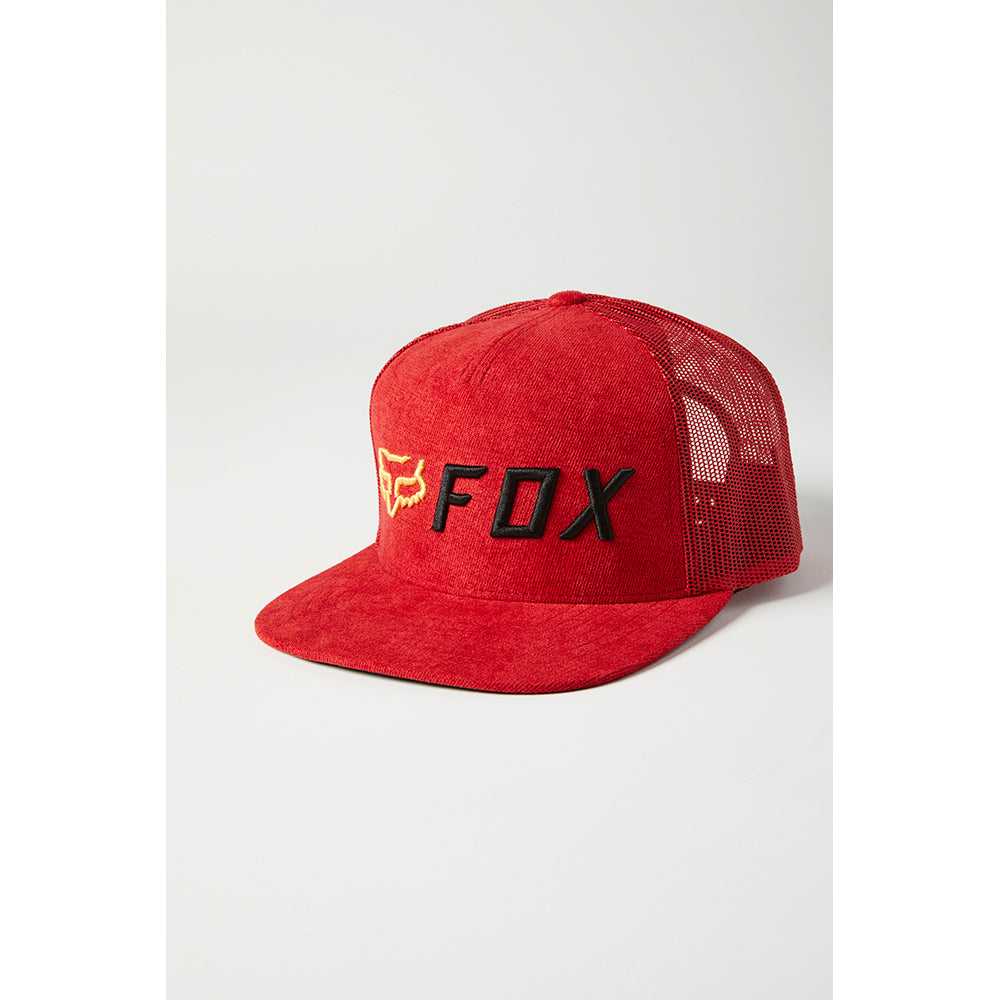 FOX, FOX APEX SNAPBACK HAT [RED/BLACK]