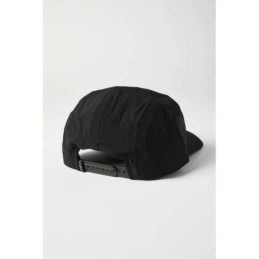 FOX, FOX BADGE 5 PANEL HAT [BLACK]