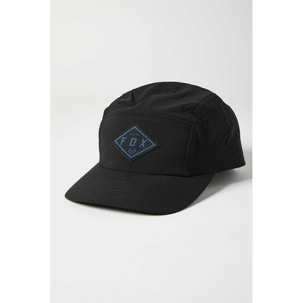 FOX, FOX BADGE 5 PANEL HAT [BLACK]