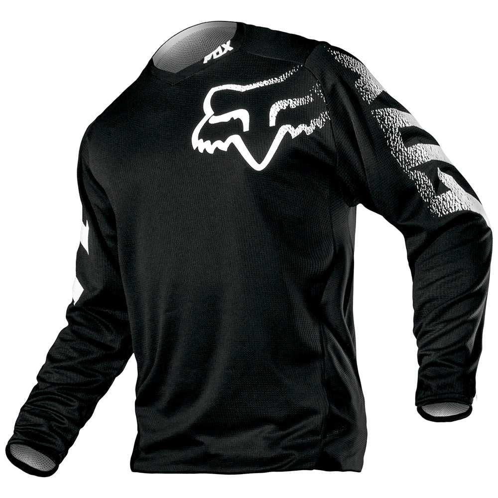 FOX, FOX BLACKOUT JERSEY [BLACK] XXL