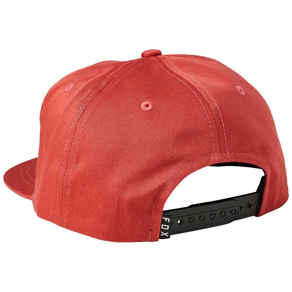 FOX, FOX CALIBRATED SNAPBACK HAT [RED CLAY]