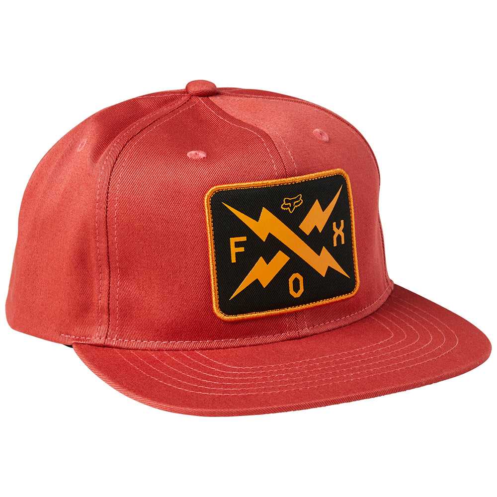 FOX, FOX CALIBRATED SNAPBACK HAT [RED CLAY]