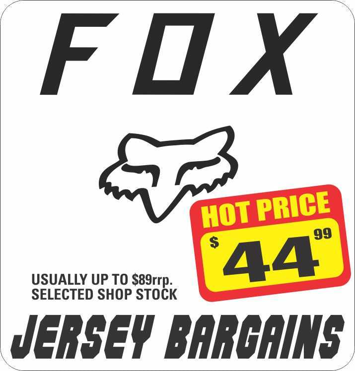 Cycletreads, **FOX CLEARANCE JERSEY just $44.99