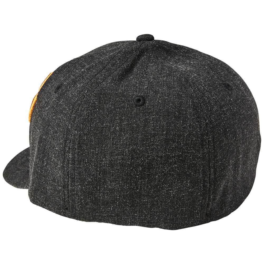 FOX, FOX CLOUDED FLEXFIT 2.0 HAT [BLACK/GOLD]