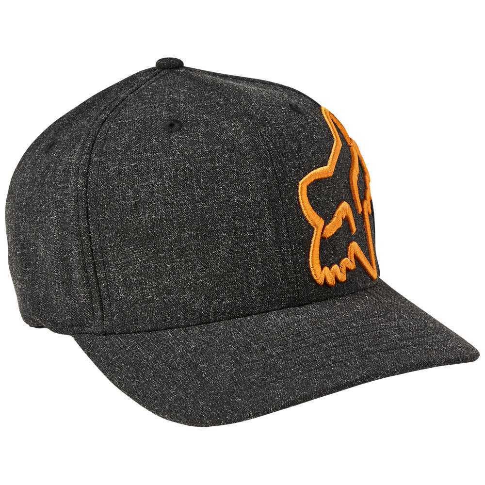 FOX, FOX CLOUDED FLEXFIT 2.0 HAT [BLACK/GOLD]