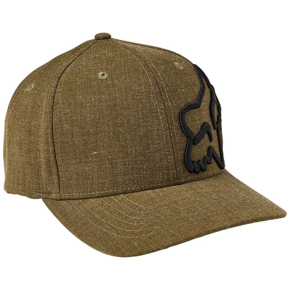 FOX, FOX CLOUDED FLEXFIT 2.0 HAT [FATIGUE GREEN]