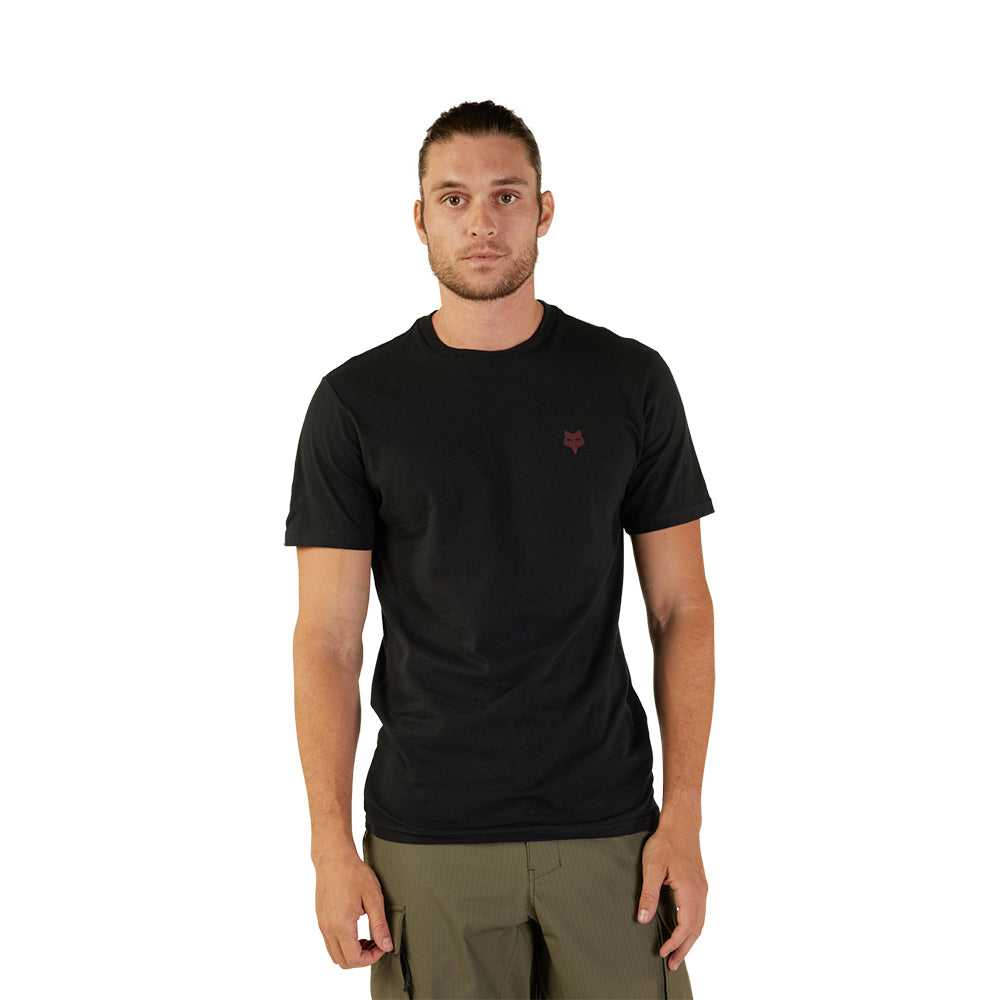 FOX, FOX FADED OUT SS PREMIUM TEE [BLACK]