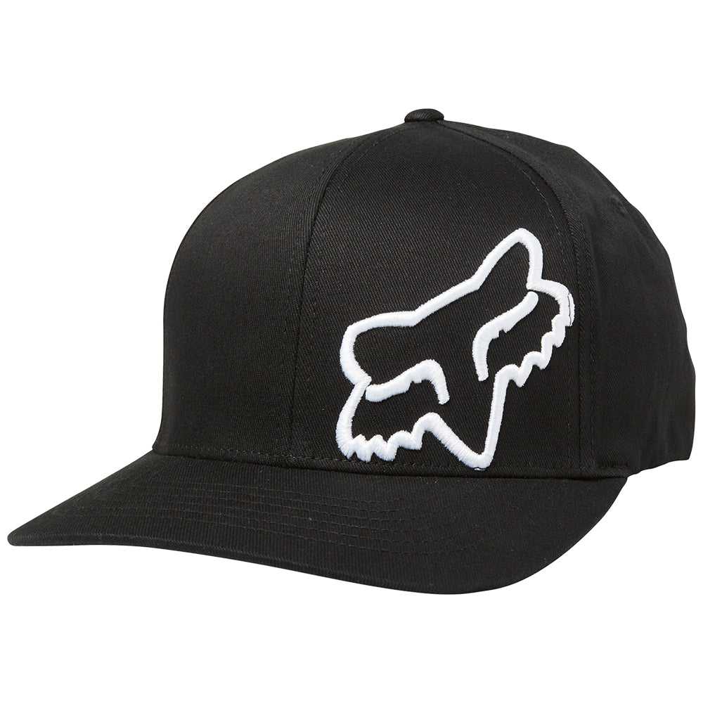 FOX, FOX FLEX 45 FLEXFIT HAT [BLACK/WHITE]