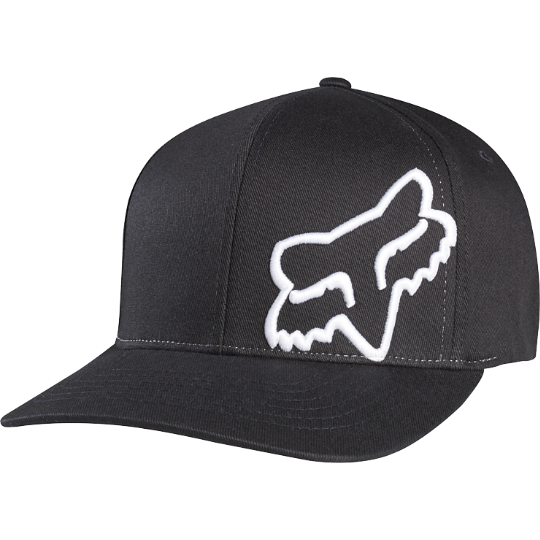 FOX, FOX FLEX 45 FLEXFIT HAT [BLACK/WHITE]