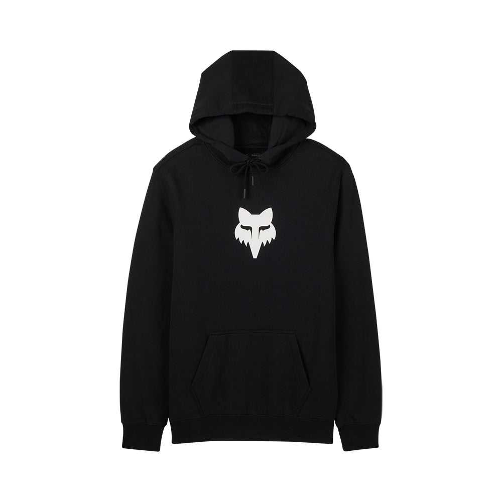 FOX, FOX FOX HEAD FLEECE PULLOVER HOODY [BLACK]