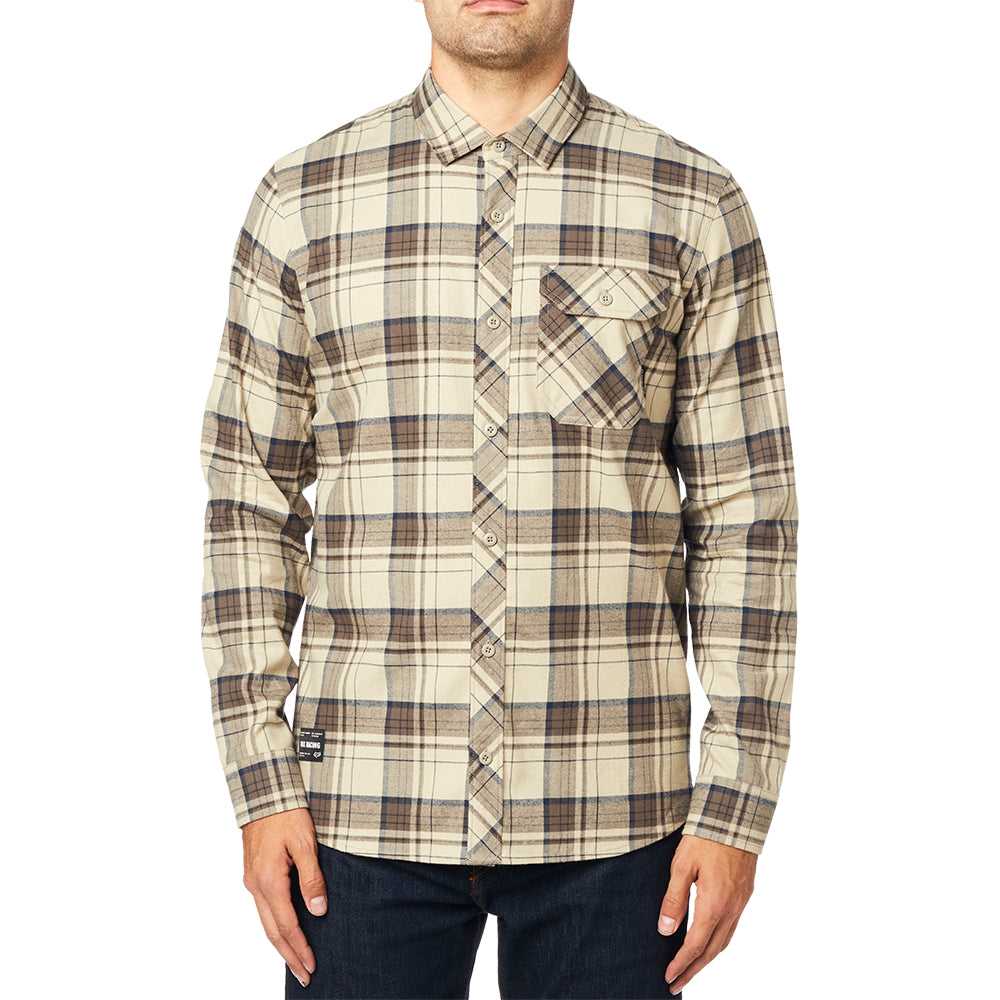 FOX, FOX GAMUT STRETCH FLANNEL [SAND]