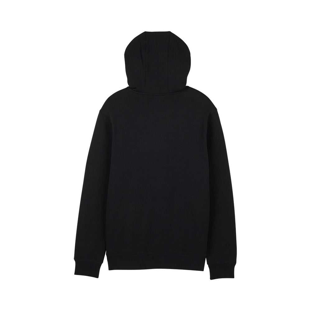 FOX, FOX HEAD FLEECE PULLOVER HOODY [BLACK/BLACK]