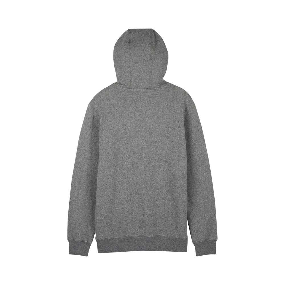 FOX, FOX HEAD FLEECE PULLOVER HOODY [HEATHER GRAPHITE]