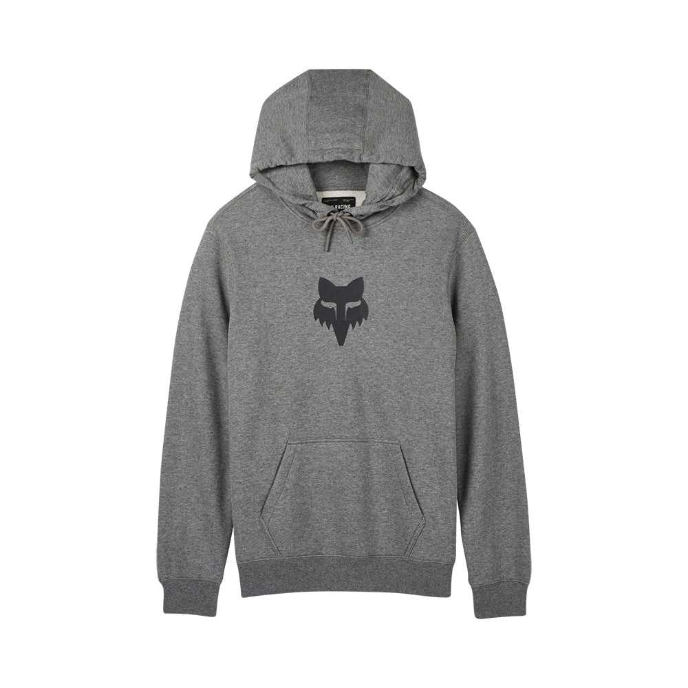 FOX, FOX HEAD FLEECE PULLOVER HOODY [HEATHER GRAPHITE]