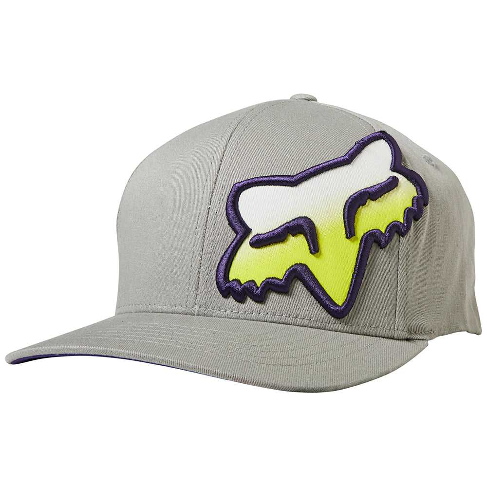 FOX, FOX HONR FLEXFIT HAT [GREY]