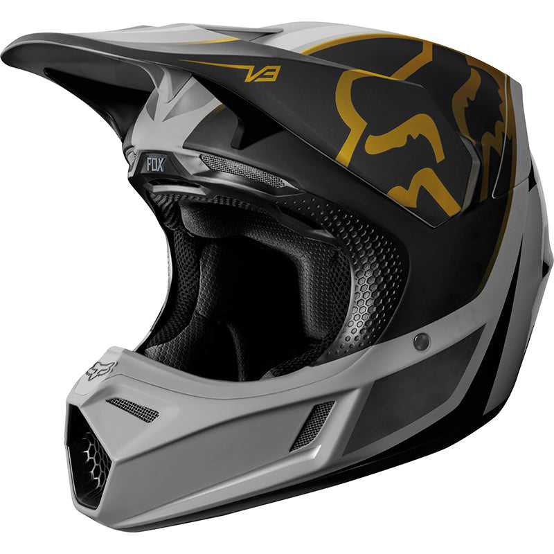 FOX, FOX V3 KILA HELMET ECE [GREY] SMALL