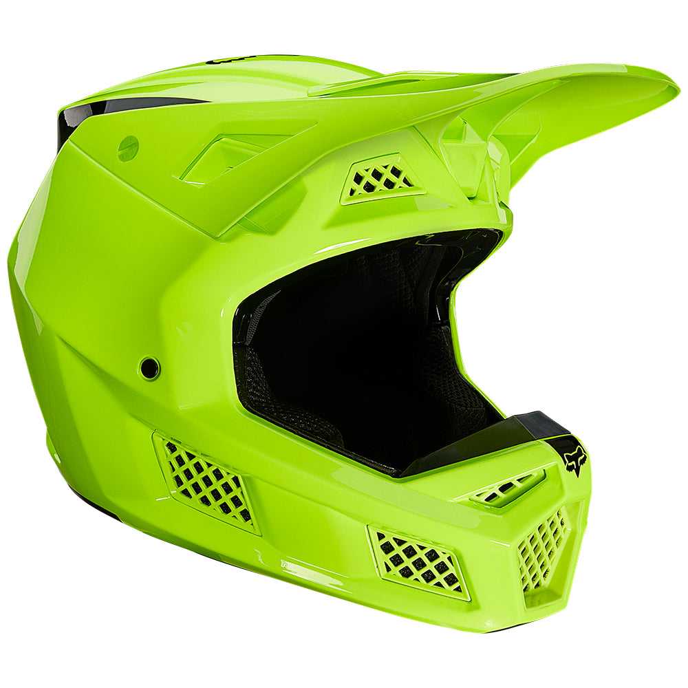 FOX, FOX V3 RS PSYCOSIS HELMET ECE [FLO YELLOW]