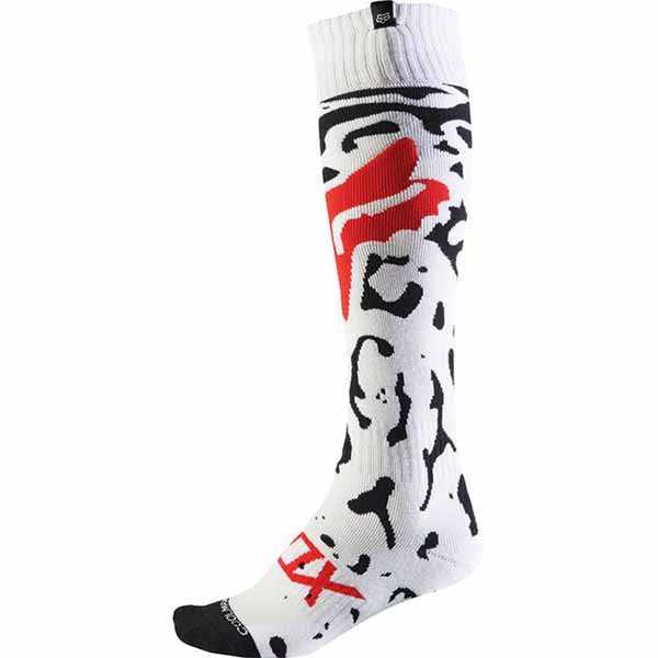 Cycletreads, Fox Coolmax Cauz Thin Adult Sox - White