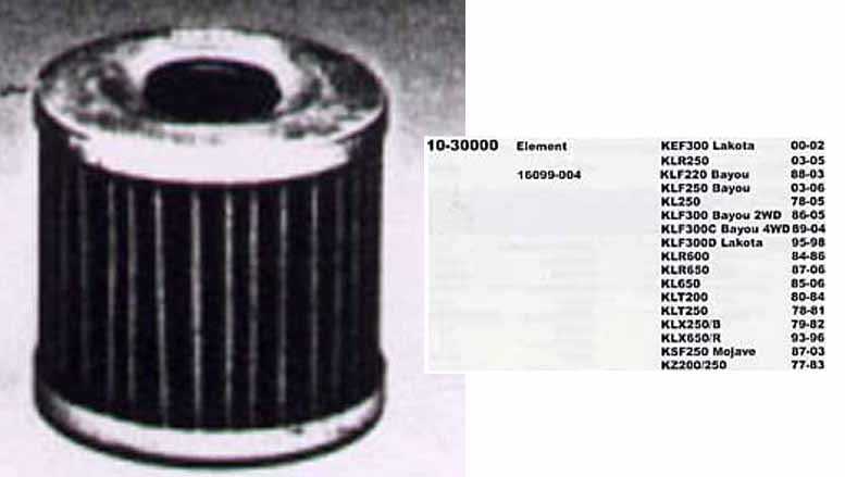 EMGO, #OIL FILTER KAW HF123 (10-30000)