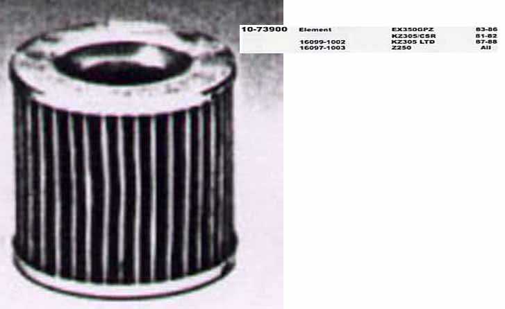 EMGO, #OIL FILTER KAW HF125 (10-73900)