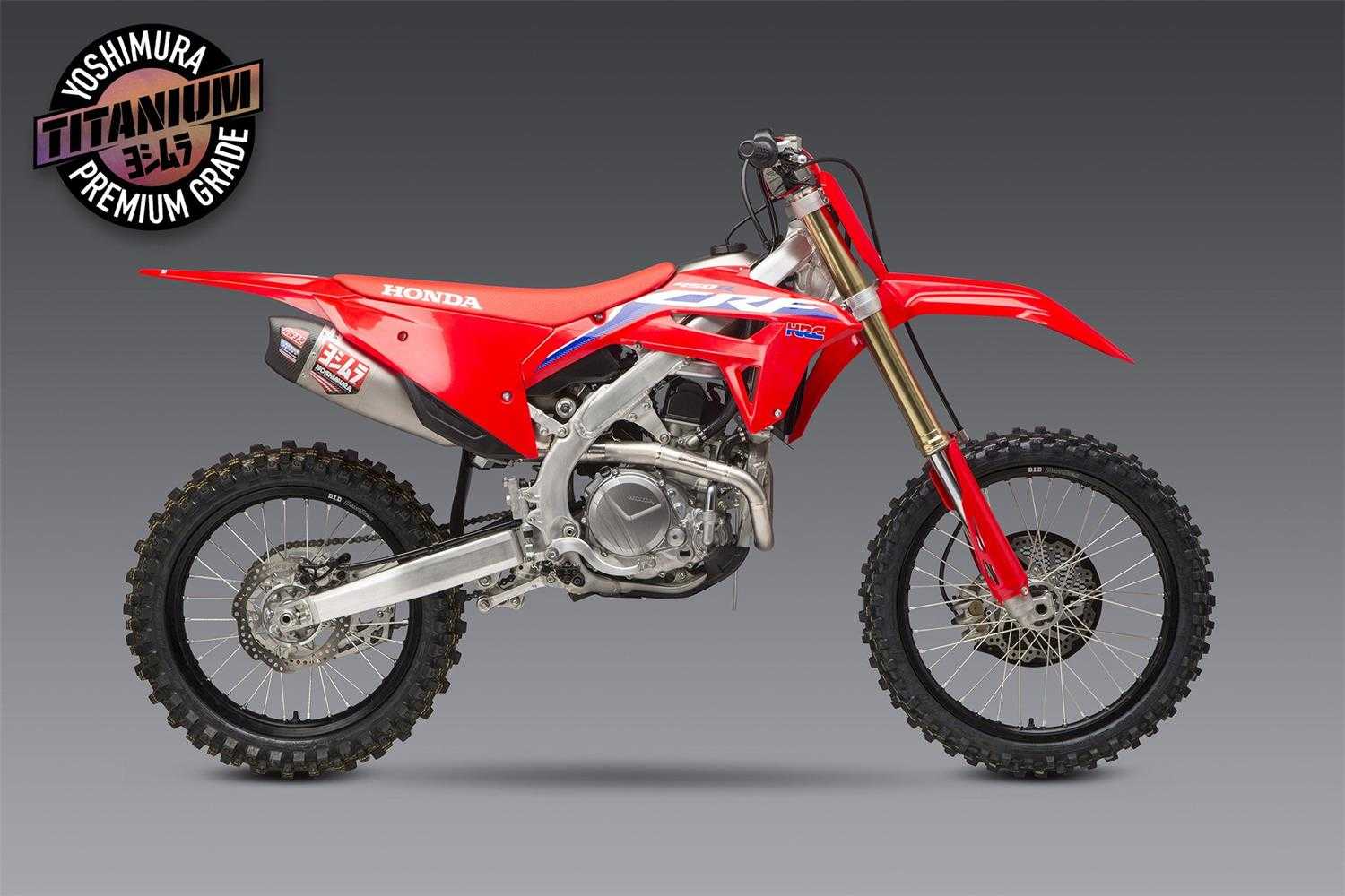 YOSHIMURA, #OSHI 22 CRF450R/RX RS12 FS TI (YM-225851S720)