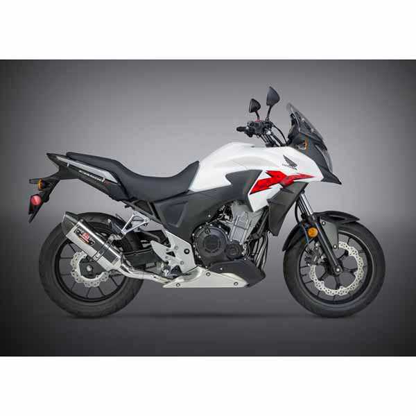 YOSHIMURA, YOSHI CB500X R77 SO SS/SS CF (YM-1256020520)