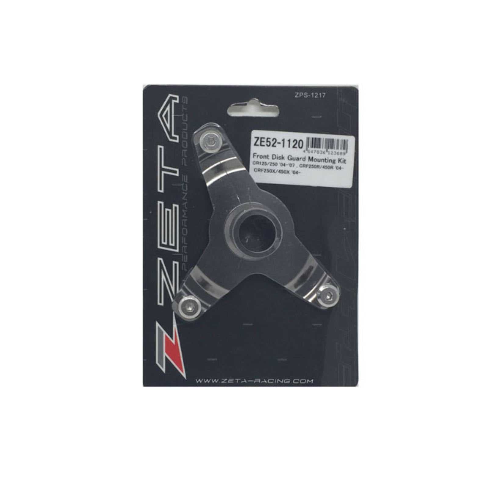 ZETA, ZETA F-DISK GUARD MOUNTING KIT HON CR/CRF '04-