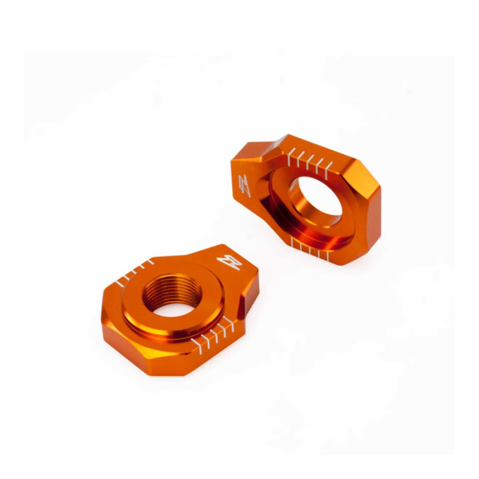 ZETA, ZETA REAR AXLE BLOCK KTM SX/SXF- '12, 85SX,EXC ORANGE