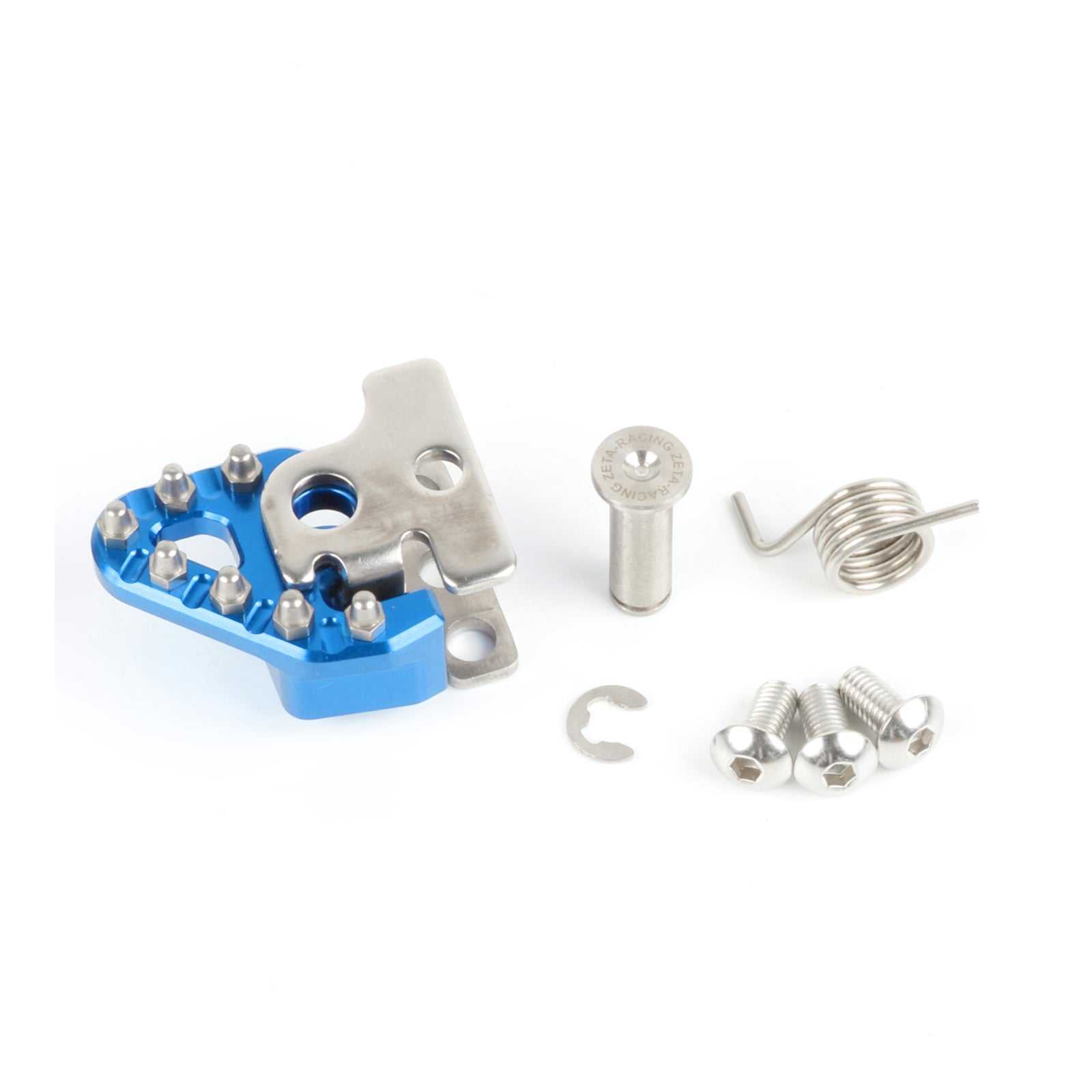 ZETA, ZETA TRIGGER BRAKE PEDAL REP.TIP SET H-BLUE