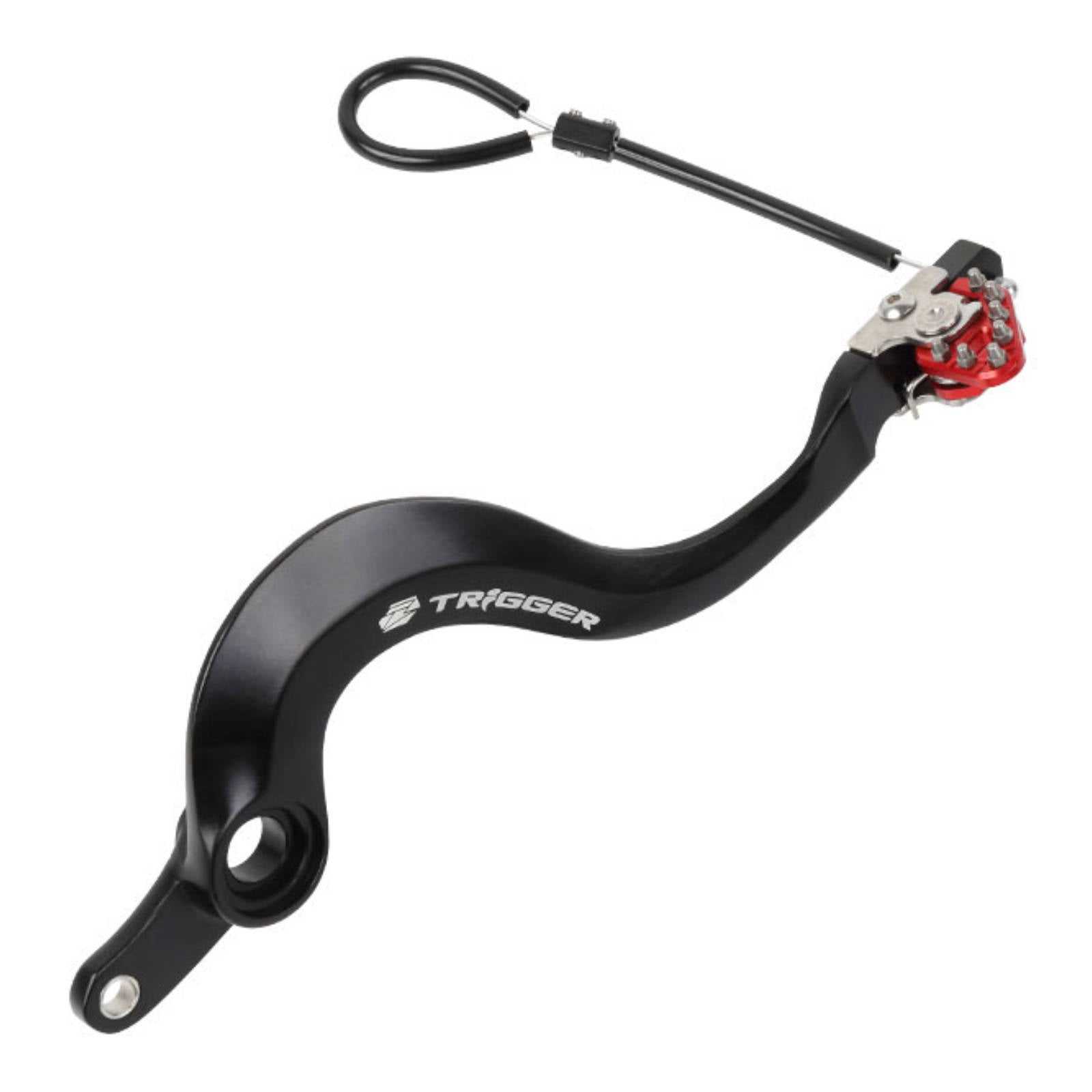 ZETA, ZETA TRIGGER BRAKE PEDAL SUZ RMZ450 '08- RED