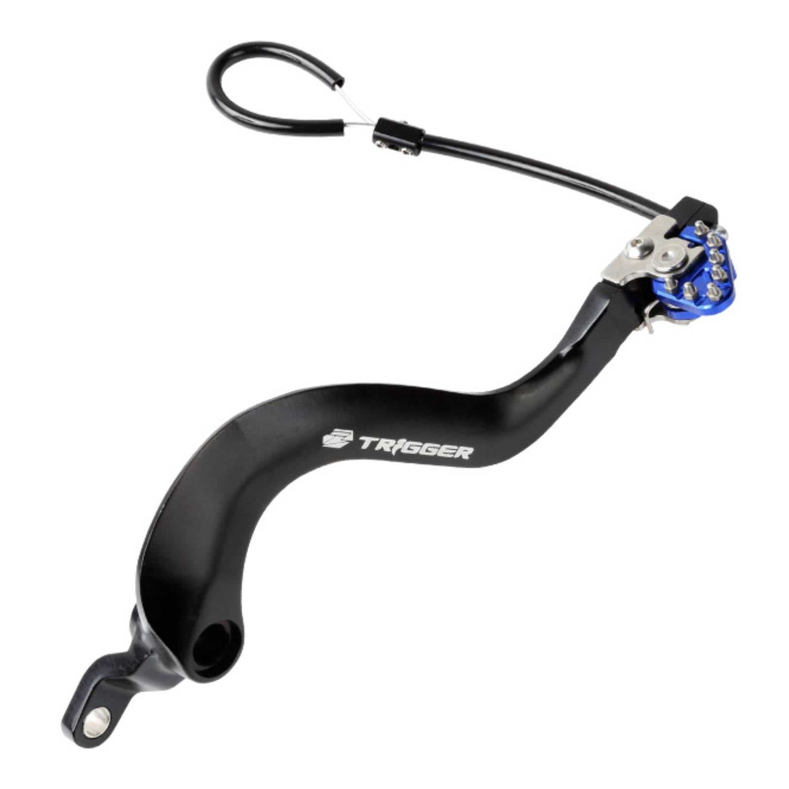 ZETA, ZETA TRIGGER BRAKE PEDAL YAM WR250R/X BLUE