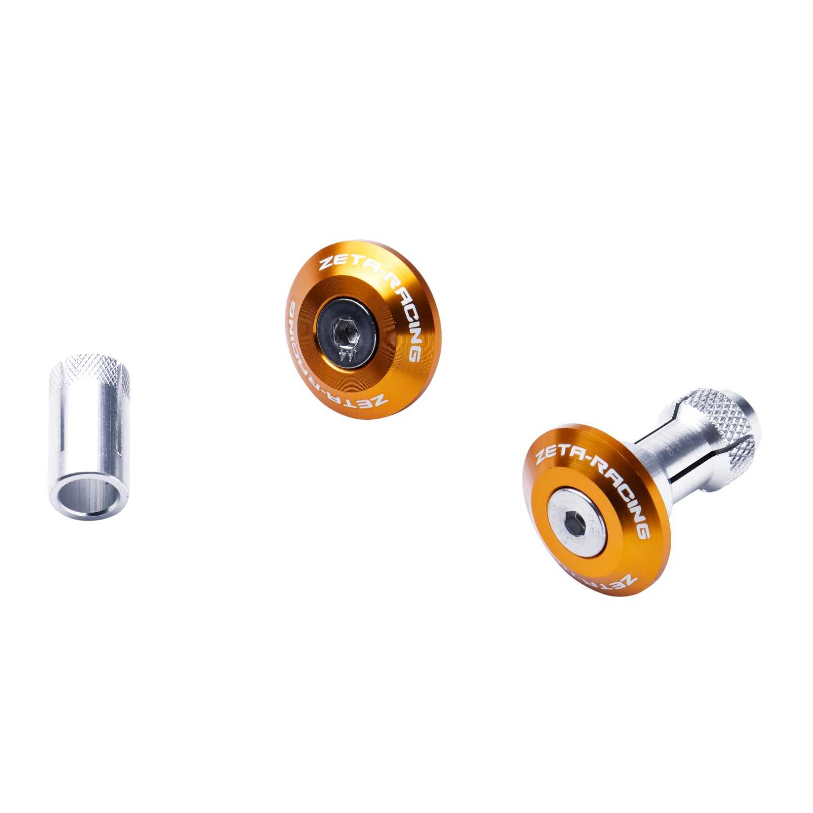 ZETA, Zeta Bar End Plug Swivel 29mm 2pcs - Gold